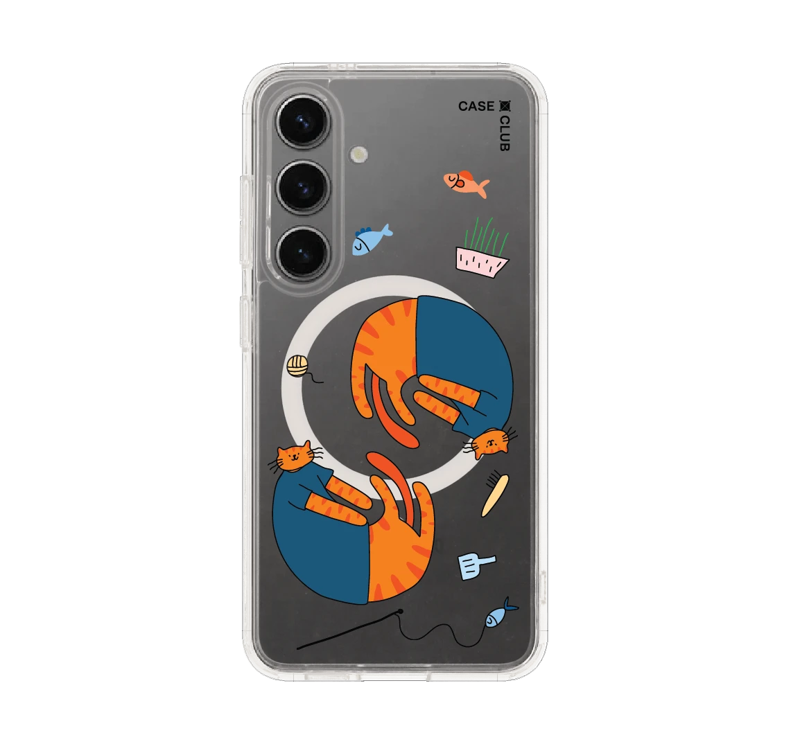 แมวส้มน้ำเงินอินฟินิตี้